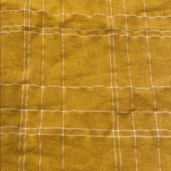 Harper Gold and White Cropped Wrap Tank Top - Picture 2 of 7